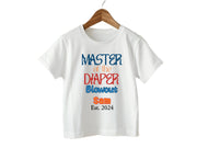 a white t - shirt that says master of the draper blowout san