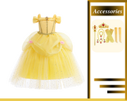 Yellow Princess Belle Inspired Costume Dress