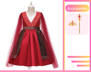 Princess Jasmine Inspired Girls Dress