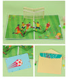 Handmade Football Pop Up Birthday Card Greeting Card