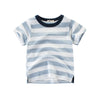 WHITE STRIPED T-SHIRT - SkipStars