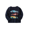 Full Sleeve Cars Printed Boys Sweatshirt