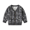 Long Sleeve Boys Cardigan Jumper