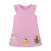 Girls Sleeveless Summer Bunny and Cat Toddler Girl Dress